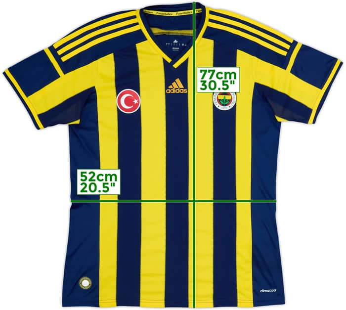 2014-15 Fenerbahce Home Shirt - 8/10 - (L)