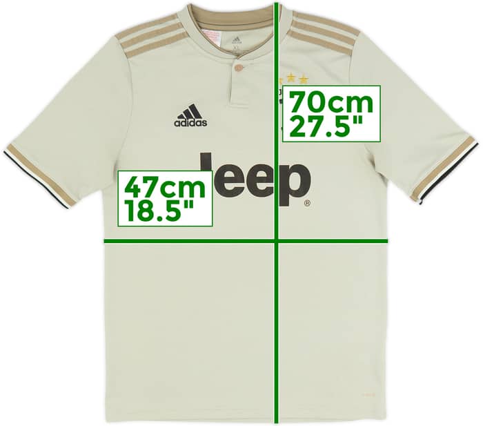 2018-19 Juventus Away Shirt - 5/10 - (15-16 Years)