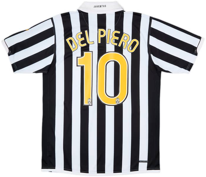 2006-07 Juventus Home Shirt Del Piero #10 - 9/10 - (L)