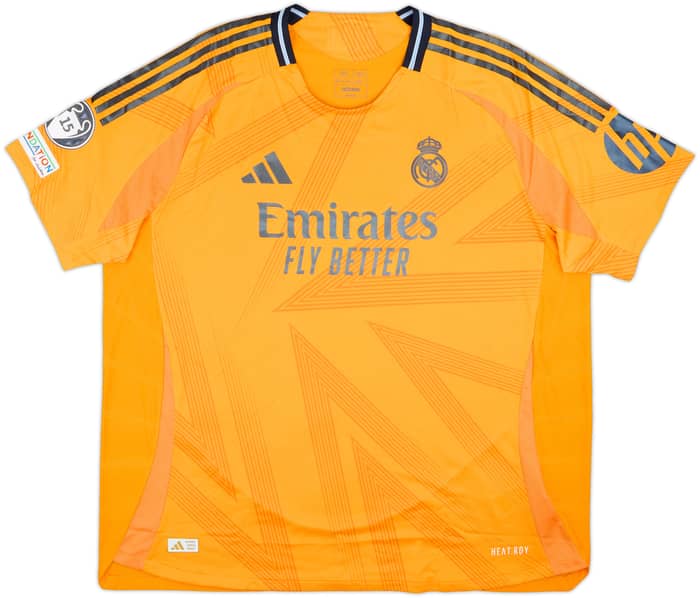 2024-25 Real Madrid Authentic Away Shirt Bellingham #5 - 9/10 - (3XL)