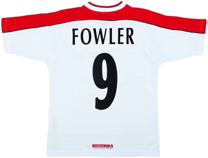 1998-99 Liverpool Away Shirt Fowler #9 - 7/10 - (Y)