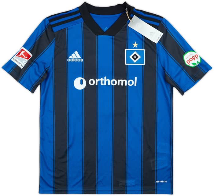 2021-22 Hamburg Away Shirt Vuskovic #44 (L.Boys)