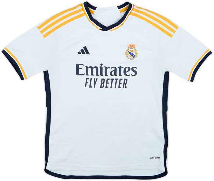2023-24 Real Madrid Home Shirt Bellingham #5 - 5/10 - (L.Boys)