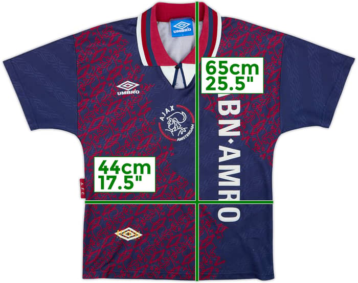 1994-95 Ajax Away Shirt - 6/10 - (Y)