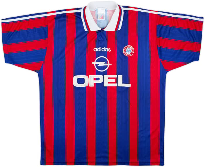 1995-97 Bayern Munich Home Shirt Scholl #7 - 7/10 - (XL)