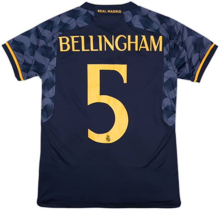 2023-24 Real Madrid Away Shirt Bellingham #5 - 10/10 - (Women's S)