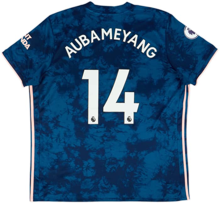 2020-21 Arsenal Third Shirt Aubameyang #14 - 6/10 - (XXL)