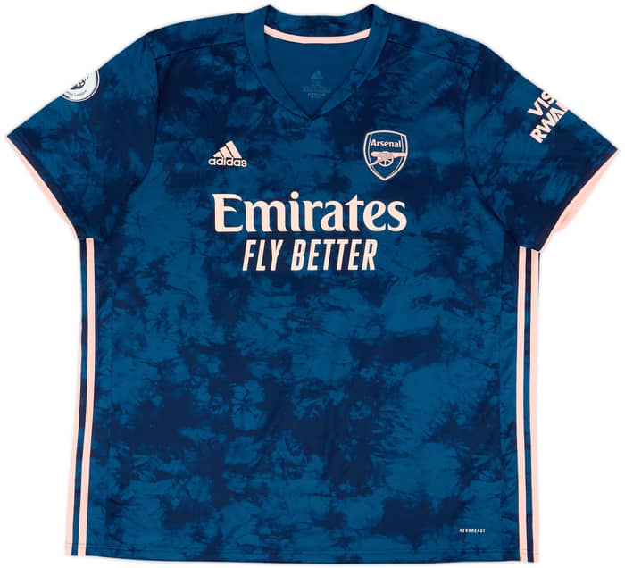 2020-21 Arsenal Third Shirt Aubameyang #14 - 6/10 - (XXL)