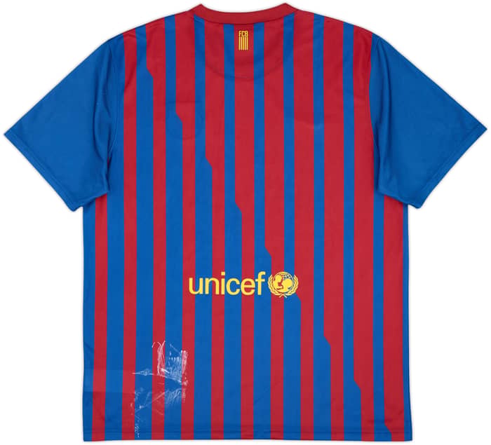 2011-12 Barcelona Basic Home Shirt - 4/10 - (XL)