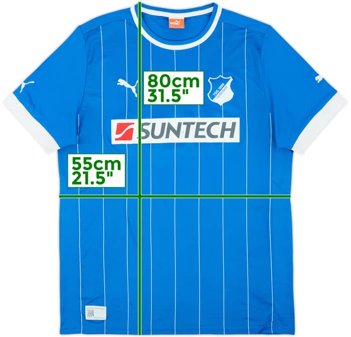 2012-13 TSG Hoffenheim Home Shirt - 6/10 - (XL)