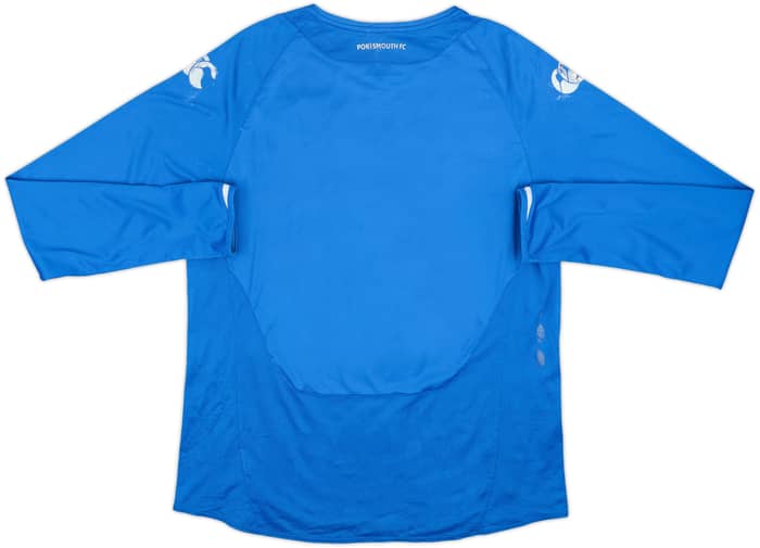 2009-10 Portsmouth Home L/S Shirt - 4/10 - (L)