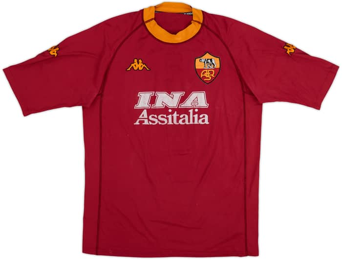 2000-01 Roma Home Shirt - 5/10 - (XL)