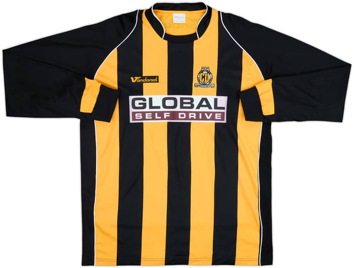 2008-09 Cambridge United Home L/S Shirt - 6/10 - (XL)