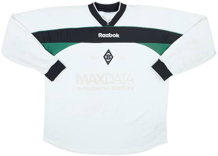 2000-02 Borussia Monchengladbach Home L/S Shirt #14 - 4/10 - (M)