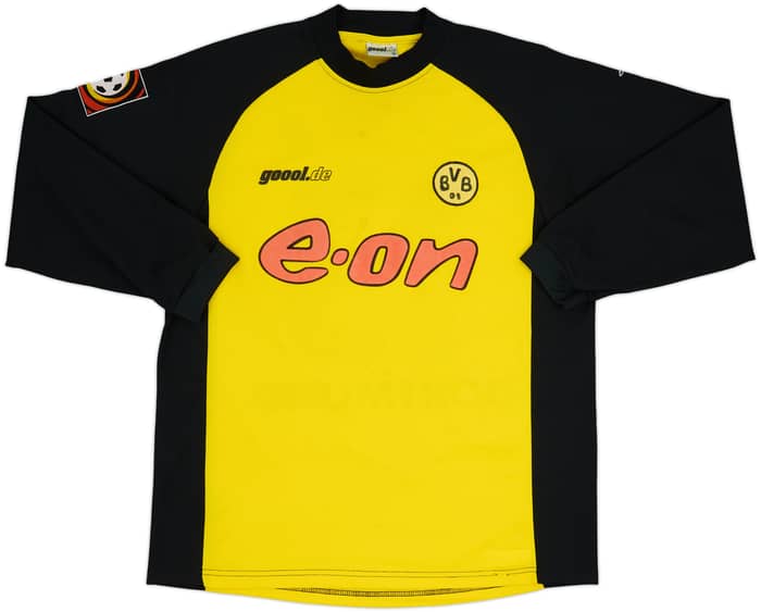 2001-02 Borussia Dortmund Home L/S Shirt Reina #13 - 4/10 - (M)