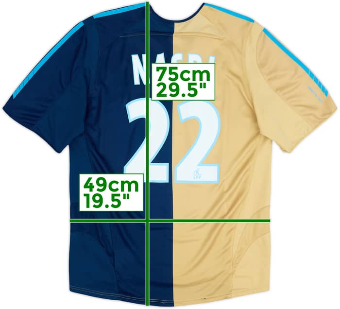2005-06 Olympique Marseille Third Shirt Nasri #22 - 5/10 - (M)