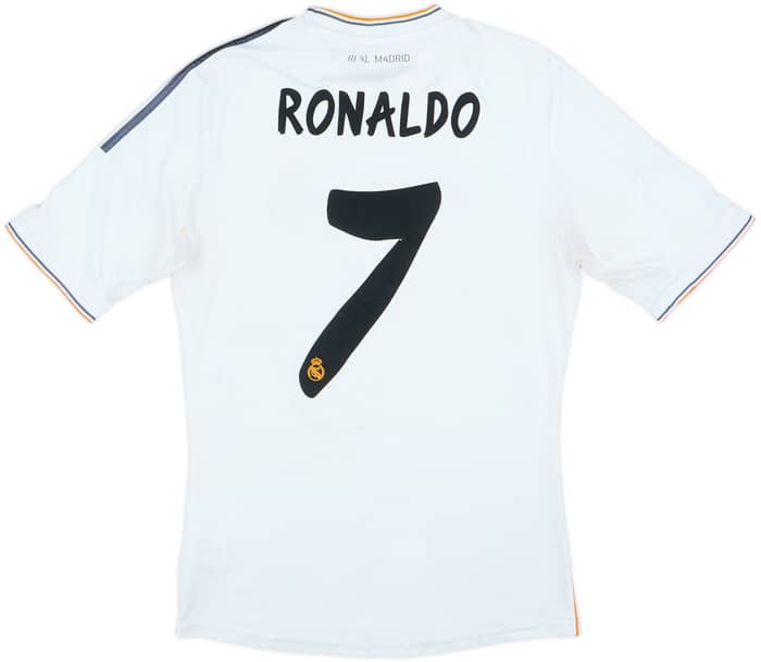 2013-14 Real Madrid Home Shirt Ronaldo #7 - 4/10 - (S)