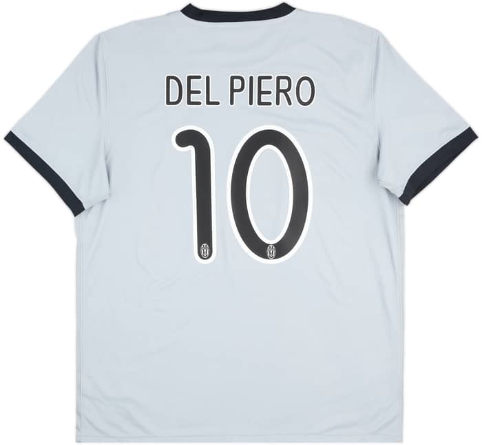 2009-10 Juventus Away Shirt Del Piero #10 - 8/10 - (XL)