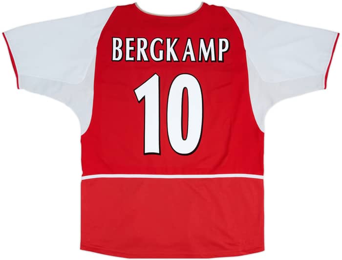 2002-04 Arsenal Home Shirt Bergkamp #10 - 5/10 - (L)