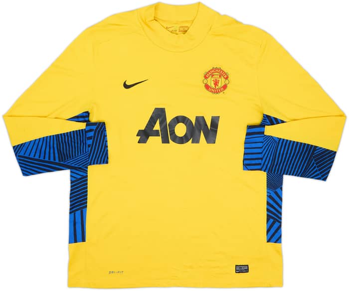 2011-12 Manchester United GK Shirt De Gea #1 - 6/10 - (XL)