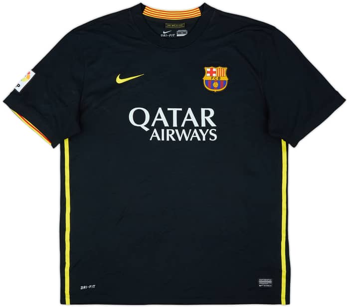 2013-14 Barcelona Third Shirt Messi #10 - 9/10 - (XL)