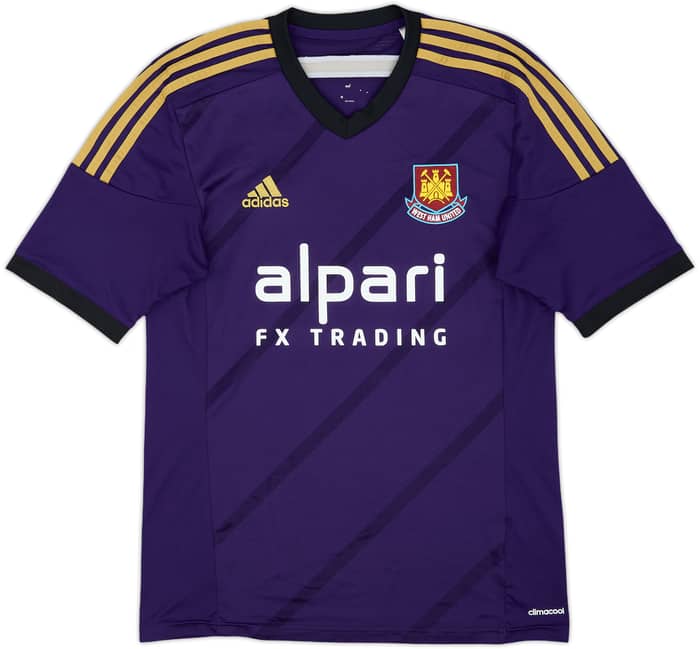 Camiseta de la tercera equipación del West Ham 2014-15 Noble #16 - 8/10 - (S)