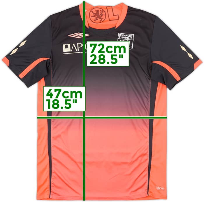 2009-10 Lyon Away Shirt - 6/10 - (S)