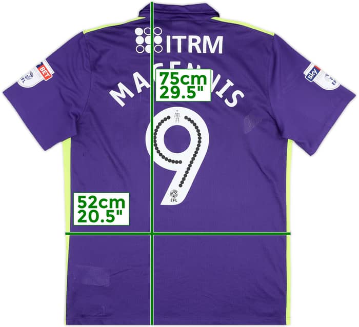 2015-16 Charlton Third Shirt Magennis #9 - 7/10 - (L)