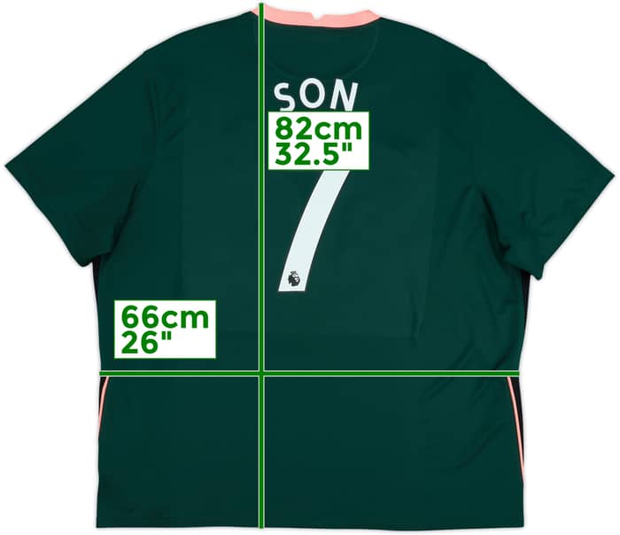 2020-21 Tottenham Away Shirt Son #7 - 10/10 - (3XL)
