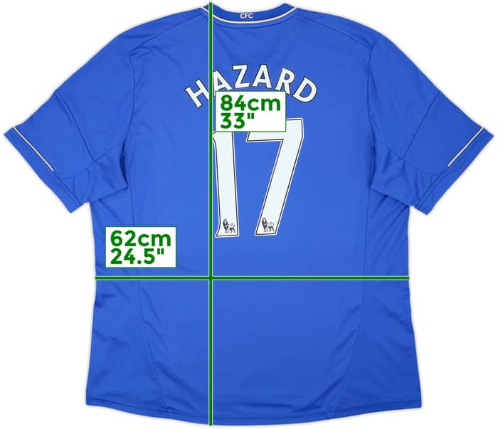 2012-13 Chelsea Home Shirt Hazard #17 - 8/10 - (XXL)