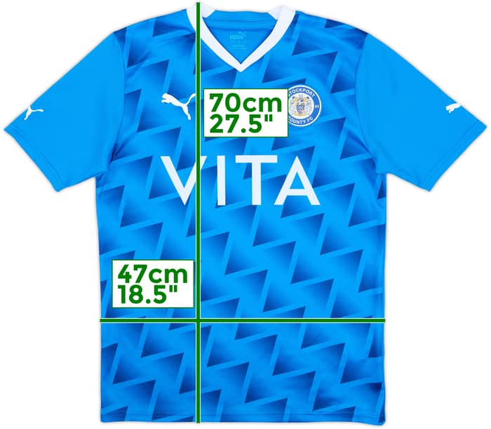 2022-23 Stockport County Home Shirt - 10/10 - (M)