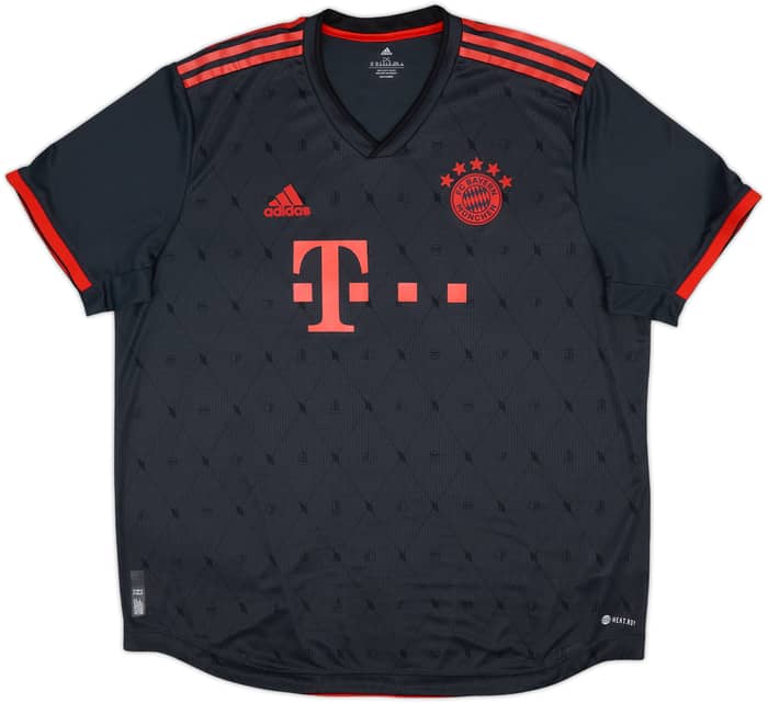 2022-23 Bayern Munich Authentic Third Shirt Musiala #42 - 9/10 - (XXL)