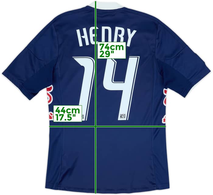 2012 New York Red Bulls Maillot extérieur Henry #14 - 8/10 - (S)