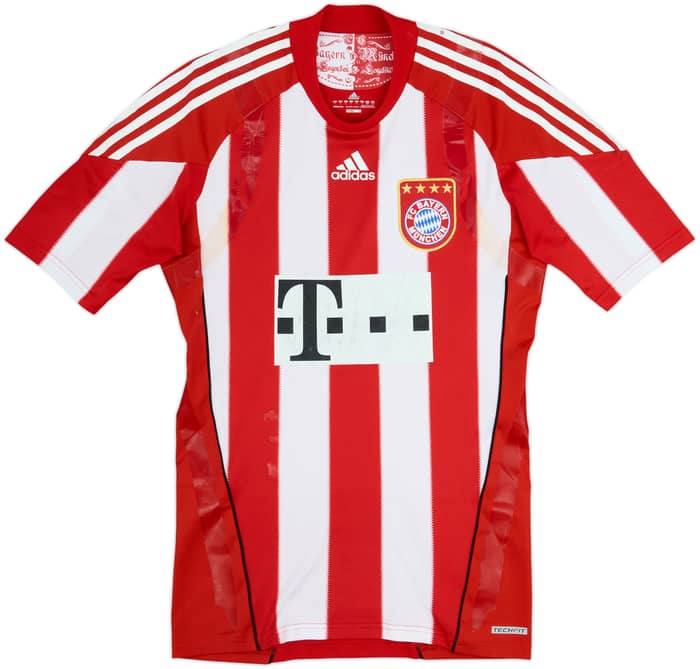 2010-11 Bayern Munich Player Issue Techfit Home Shirt - 5/10 - (L)