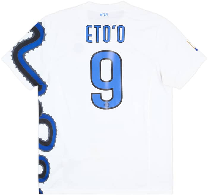 2010-11 Inter Milan Away Shirt Eto'o #9 - 7/10 - (L)