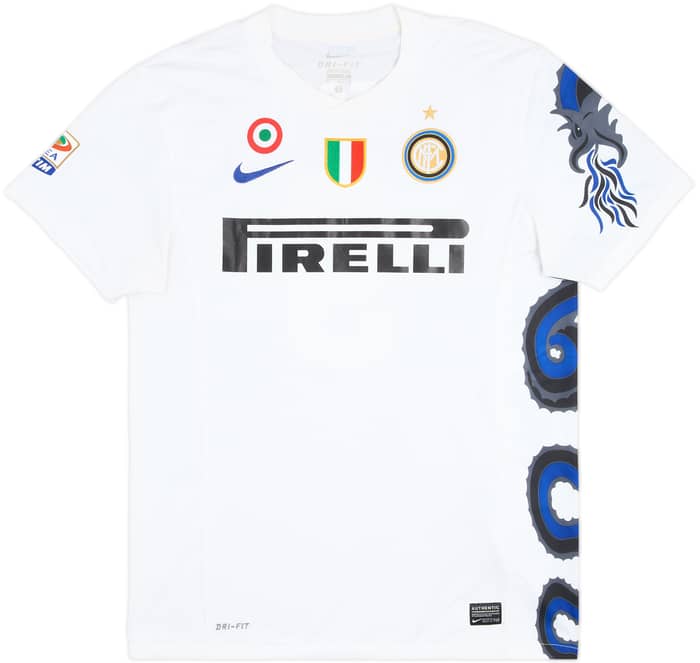 2010-11 Inter Milan Away Shirt Eto'o #9 - 7/10 - (L)