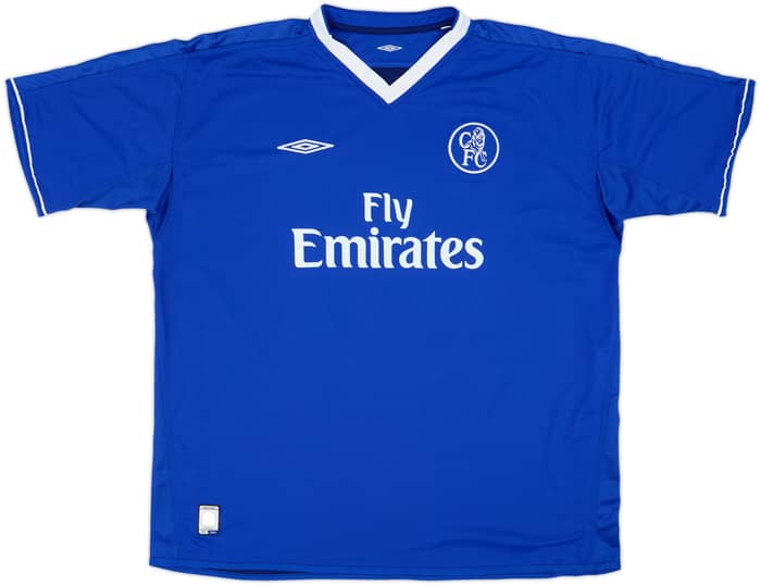 2003-05 Chelsea Home Shirt Crespo #21 - 7/10 - (XXL)