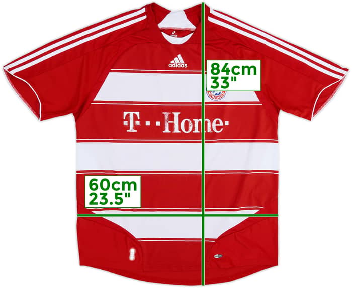 2007-08 Bayern Munich Home Shirt - 5/10 - (XL)