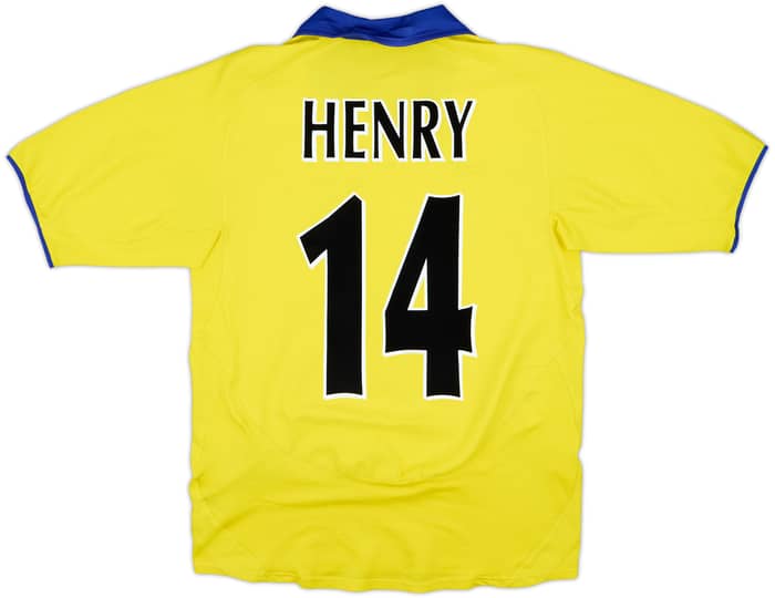2003-05 Arsenal Away Shirt Henry #14 - 7/10 - (S)
