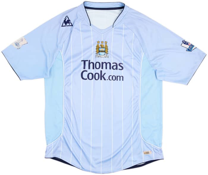 2007-08 Manchester City Home Shirt Elano #11 - 5/10 - (L)
