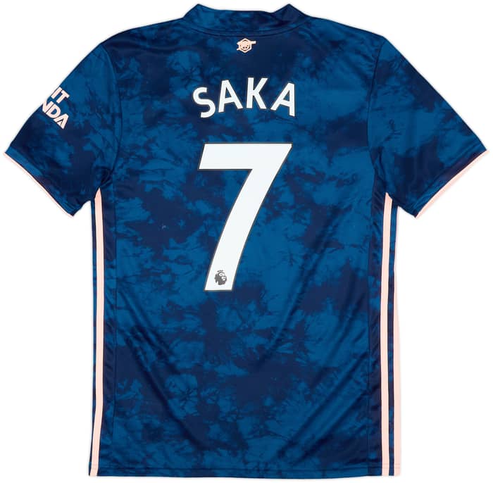 2020-21 Arsenal Third Shirt Saka #7 - 8/10 - (S)