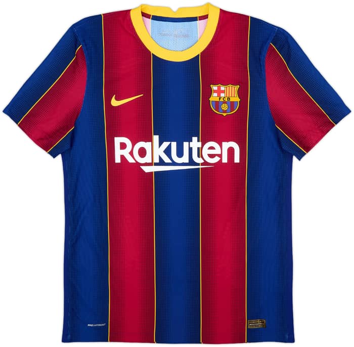 2020-21 Barcelona Authentic Home Shirt Messi #10 - 10/10 - (M)
