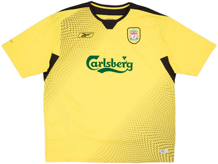 2004-06 Liverpool Away Shirt Gerrard #8 - 8/10 - (XL)