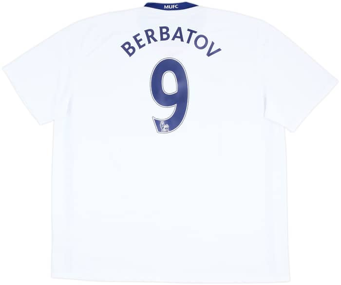 2008-10 Manchester United Away Shirt Berbatov #9 - 8/10 - (3XL)