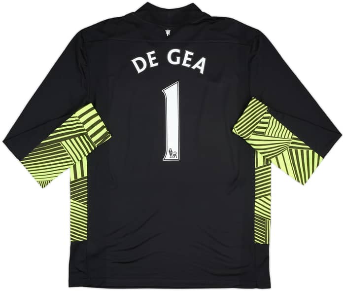2011-12 Manchester United GK Shirt De Gea #1 - 8/10 - (XL)