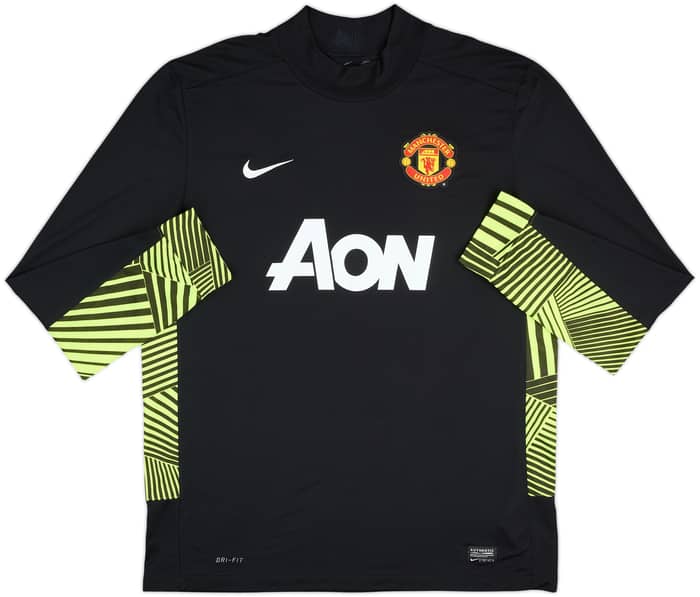 2011-12 Manchester United GK Shirt De Gea #1 - 8/10 - (XL)