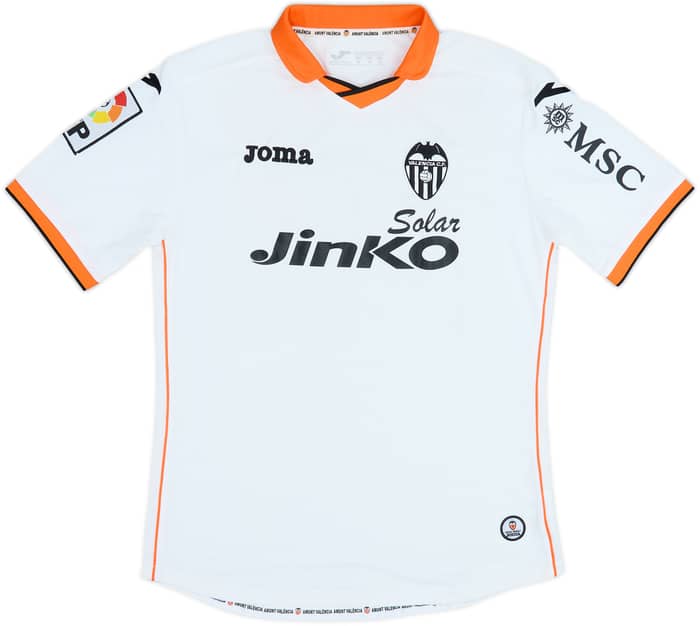 2013-14 Valencia Home Shirt - 6/10 - (M)