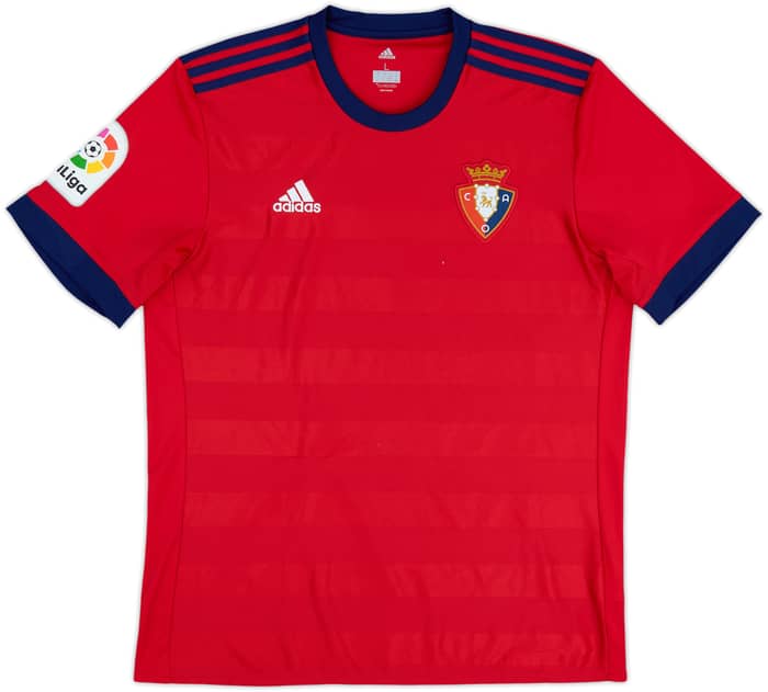 2017-18 Osasuna Home Shirt - 9/10 - (L)