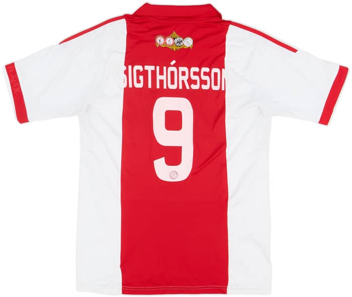 Camiseta de local del Ajax 2011-12 Sigthorsson #9 - 7/10 - (M)