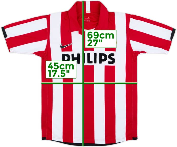 Camiseta de local del PSV 2006-08 - 7/10 - (XL. Niños)